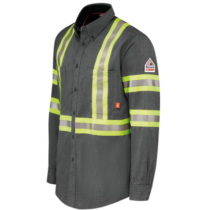 Bulwark - Camisa tejida ligera y cómoda para hombre de la serie i Q® - QS50-C1FR