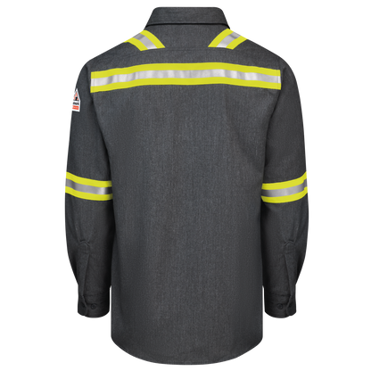 Bulwark - Camisa ligera tejida con confort y visibilidad mejorada de la serie i Q