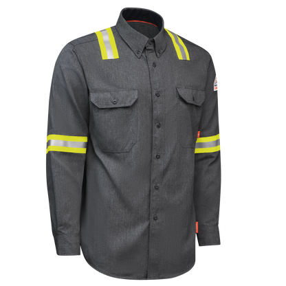Bulwark - Camisa ligera y resistente al fuego i Q Series® Comfort Woven para hombre - QS50-EHV
