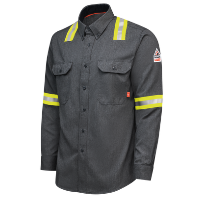 Bulwark - Camisa ligera tejida con confort y visibilidad mejorada de la serie i Q