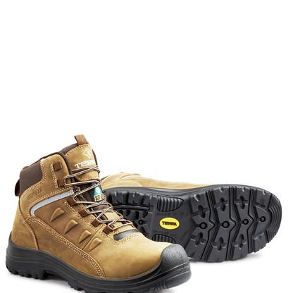 Terra - Bota de trabajo de seguridad Terra Findlay de 6" con punta de composite impermeable para hombre - R5204B