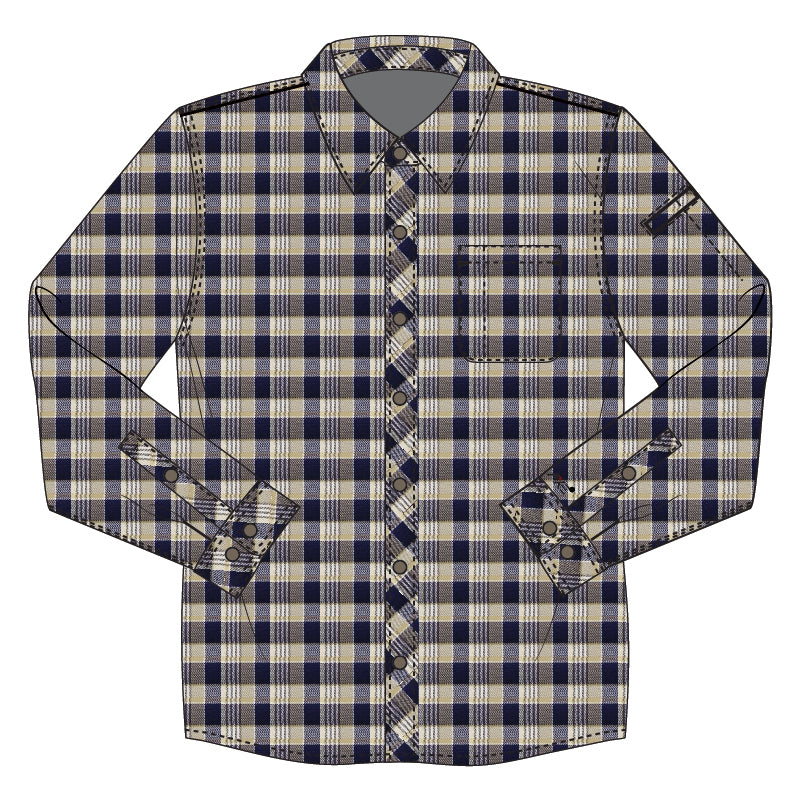 Axe - Camisa a cuadros Jackson - S-1385FR