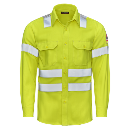 Bulwark - Camisa de trabajo de alta visibilidad para hombre - S1W2