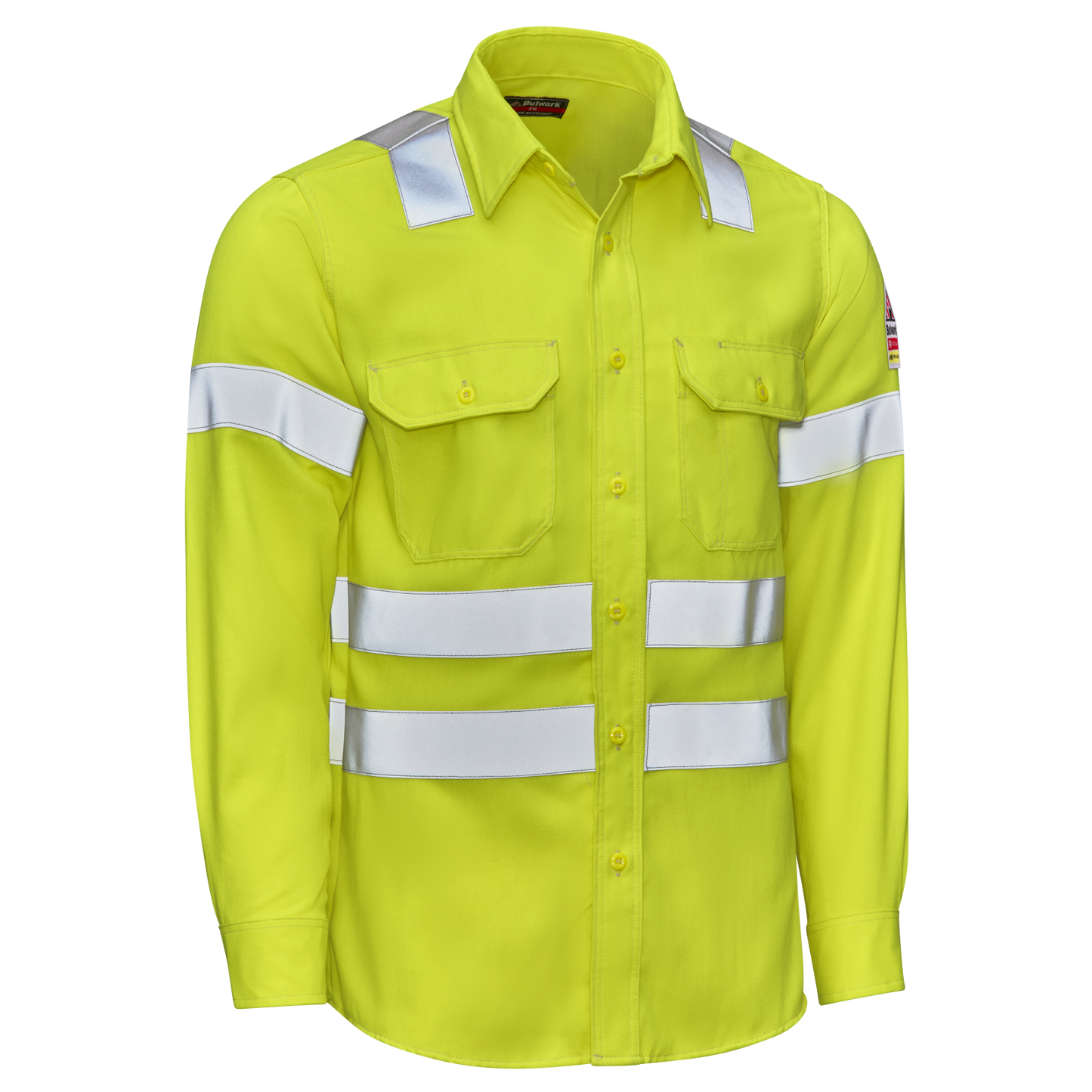 Bulwark - Camisa de trabajo de alta visibilidad para hombre - S1W2