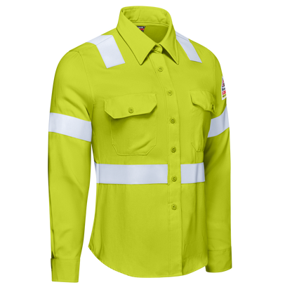 Bulwark - Camisa de trabajo de alta visibilidad para mujer - S1W3