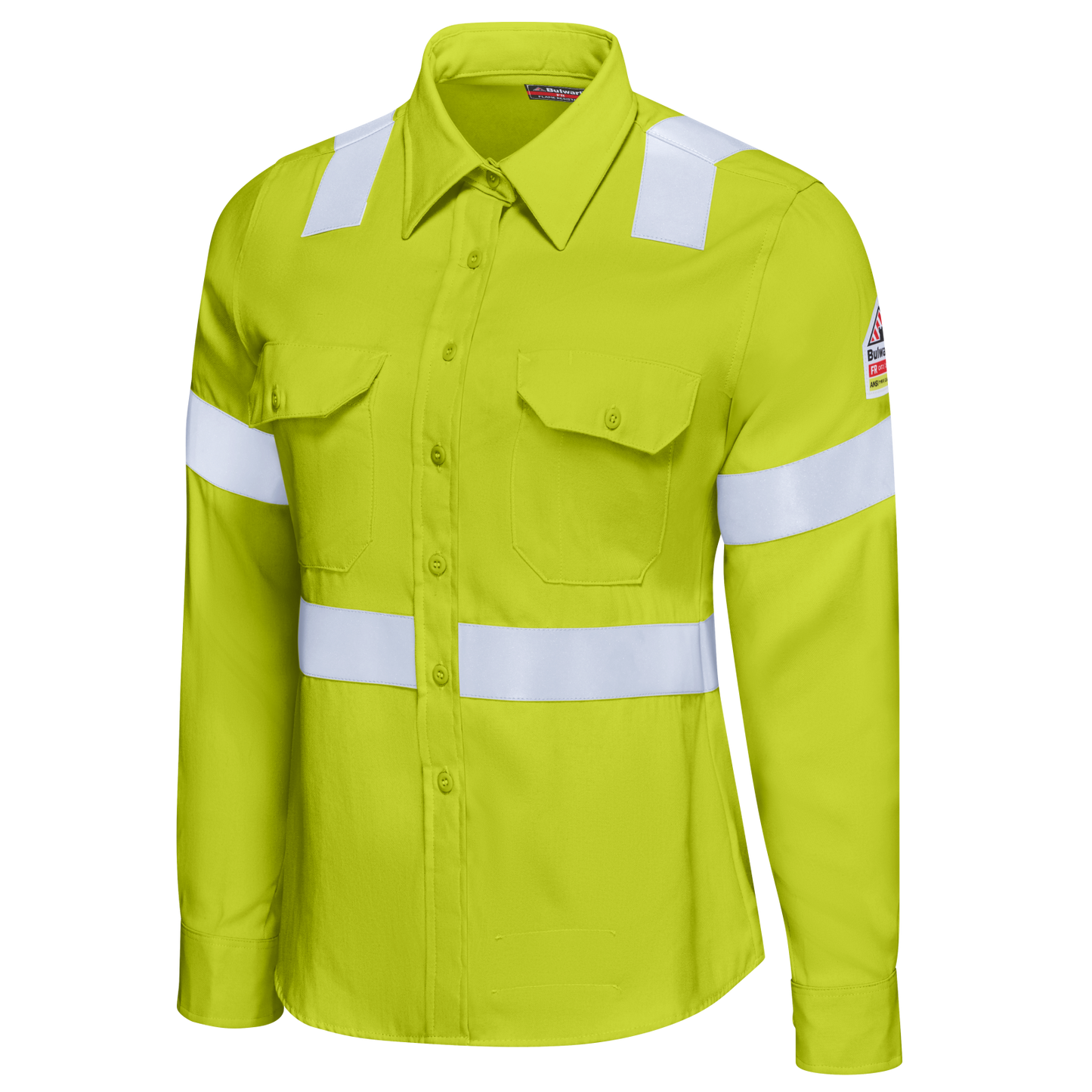 Bulwark - Camisa de trabajo de alta visibilidad para mujer - S1W3