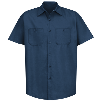 Red Kap - Camisa de trabajo industrial de manga corta para hombre - SP24-SOLID