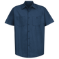 Red Kap - Camisa de trabajo industrial de manga corta para hombre - SP24-SOLID