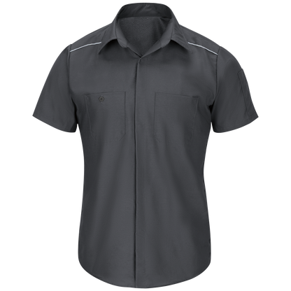 Red Kap - Camisa de trabajo Pro Airflow de manga corta para hombre - SP4A