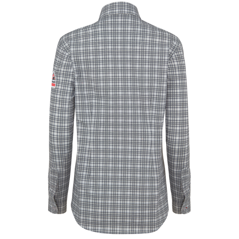 Bulwark - Camisa de punto flexible con botones para mujer Bulwark FR - STG3