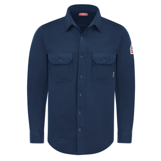Bulwark - Camisa de punto flexible Bulwark FR con botones - STG4