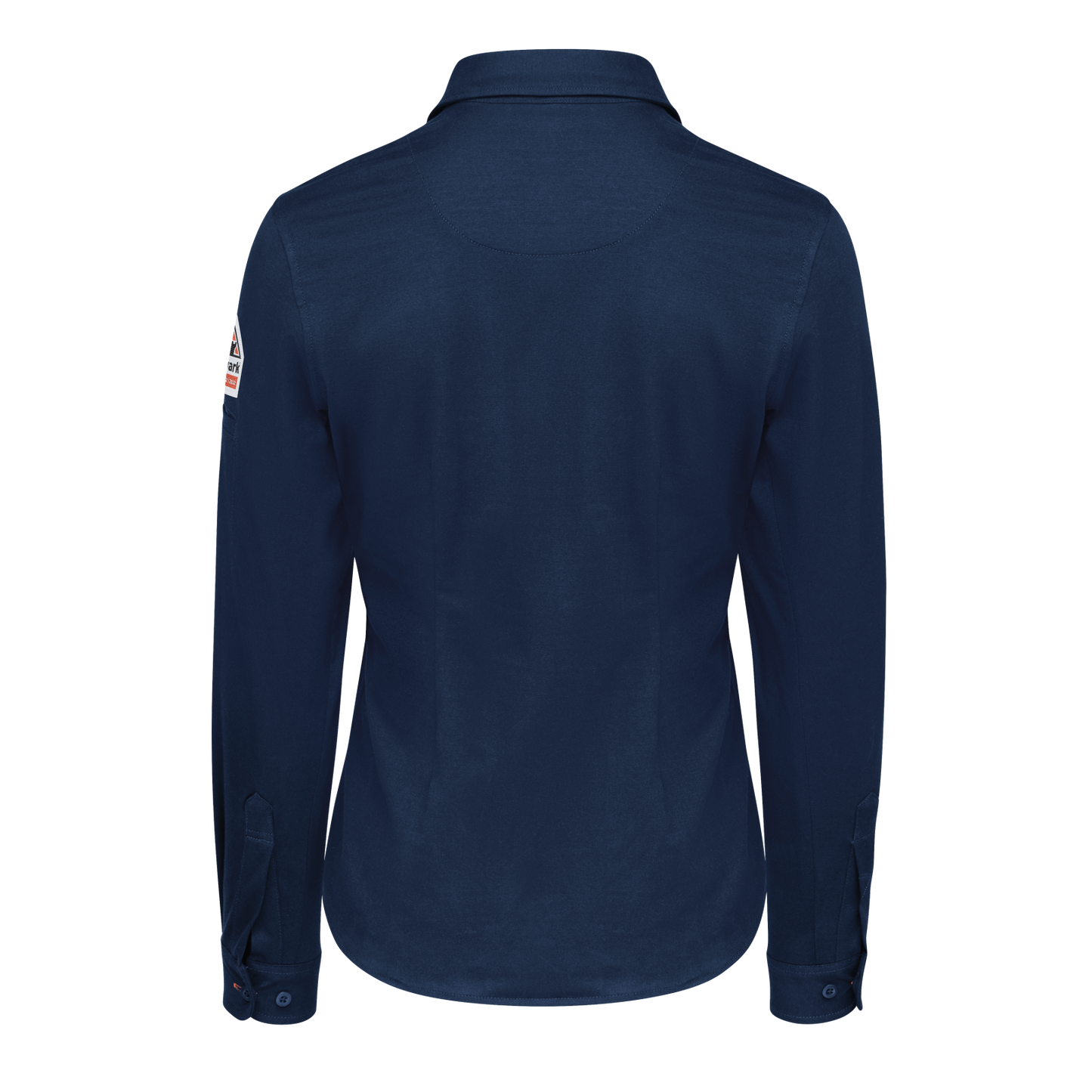 Bulwark - Camisa de punto flexible con botones para mujer - STG5