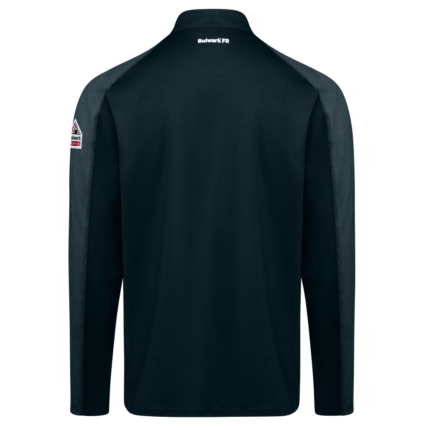 Bulwark - Jersey de punto flexible con cremallera de 1/4 para hombre - STZ2