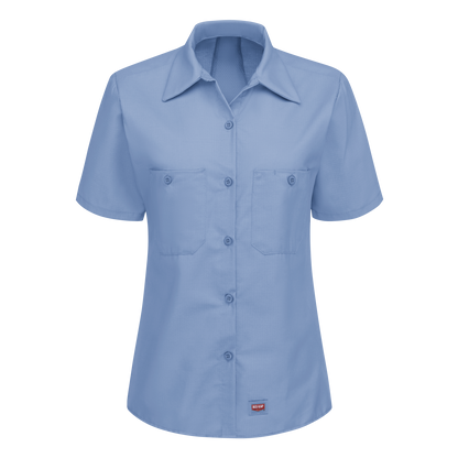 Red Kap - Camisa de trabajo de manga corta para mujer con MIMIX® - SX21