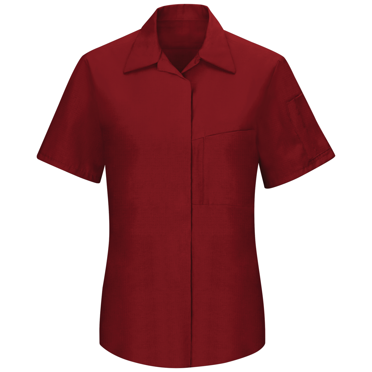 Red Kap - Camisa de manga corta Performance Plus Shop para mujer con tecnología OilBlok - SY41-OB-CB
