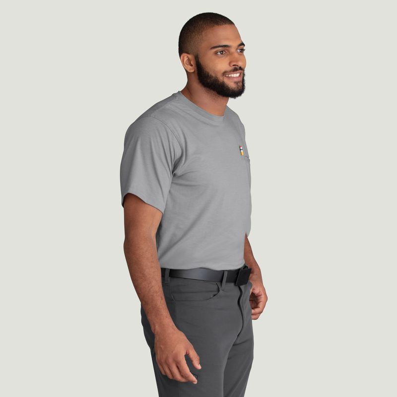 Red Kap - Camiseta refrescante de manga corta con bolsillo para hombre - TKM2