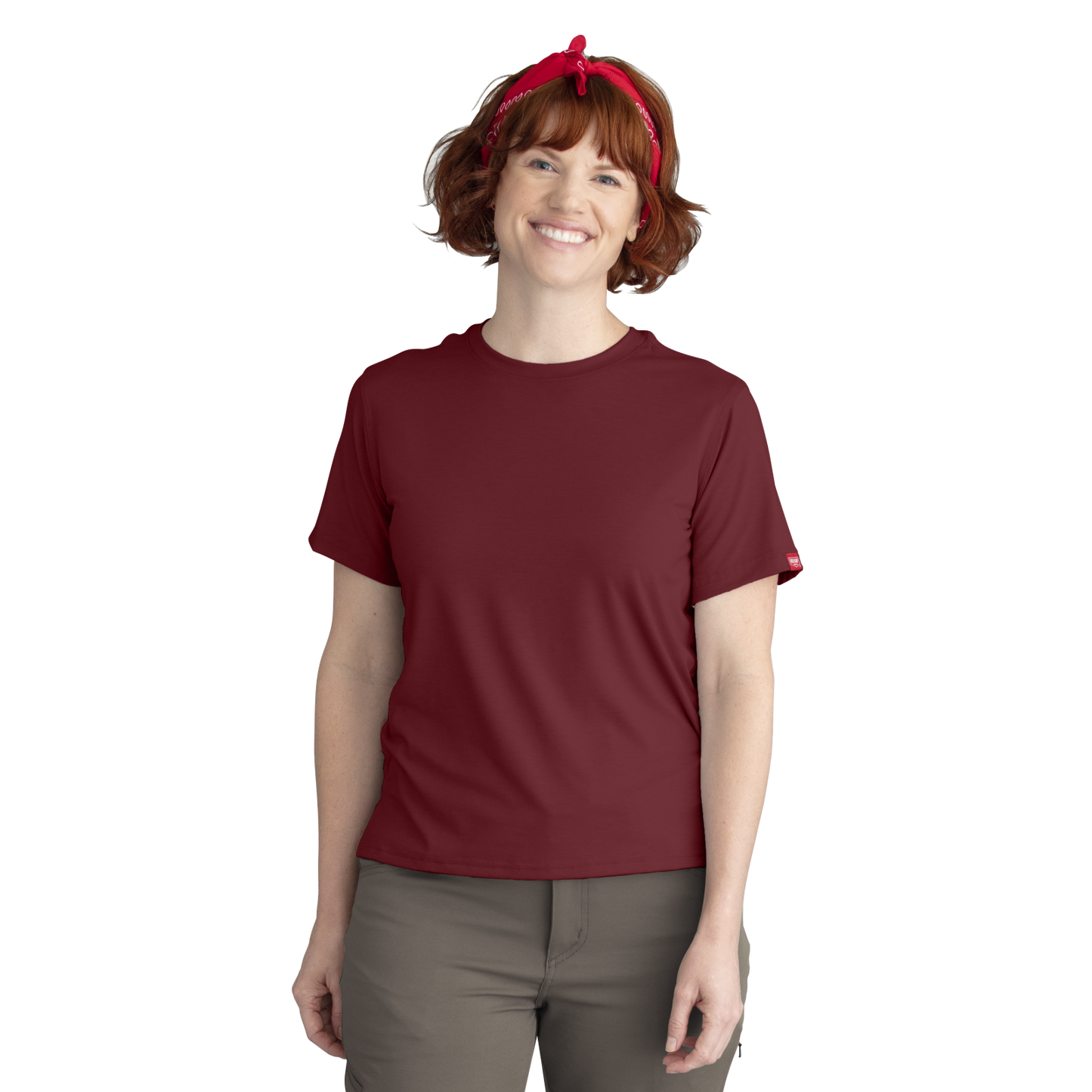 Red Kap - Camiseta refrescante de manga corta para mujer - TKW1