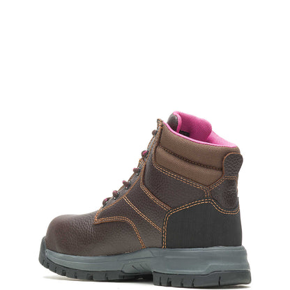 Wolverine - Bota de trabajo Piper impermeable con punta de composite de 6" para mujer - W10180