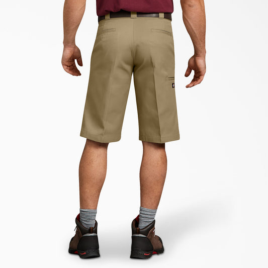 Dickies - Pantalones cortos de trabajo multiusos de corte holgado con bolsillos, 13" - WR640
