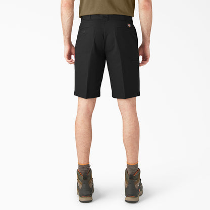 Dickies - Pantalones cortos de trabajo FLEX de corte relajado, 11" - WR852