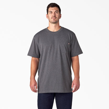 Dickies - Camiseta de manga corta con bolsillo y diseño jaspeado de peso pesado - WS450H