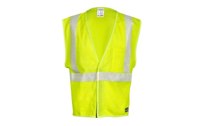 Kishigo - Chaleco de malla transpirable FR - FM389