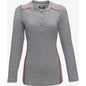 Lakeland - Henley de punto largo FR de alto rendimiento para mujer manga - HSWAT