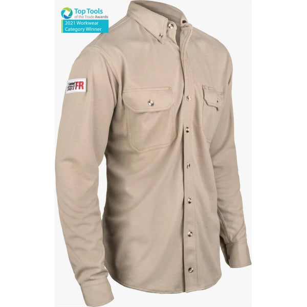 Lakeland - Camisa abotonable de punto ignífuga de alto rendimiento - ISHAT