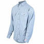 Lakeland - Camisa de punto con botones de alto rendimiento resistente a las llamas - NFPA 70E -  ISHATP