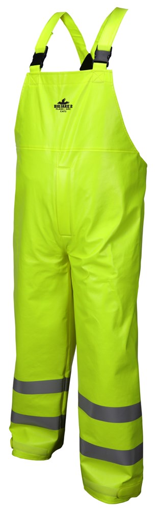MCR Safety - Pantalones impermeables con peto ignífugo Big Jake® 2 - 611-BJ238BP